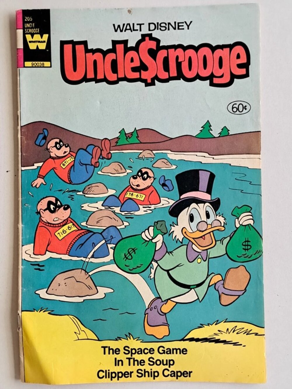 Walt Disney Uncle Scrooge #205 (Western 1983)